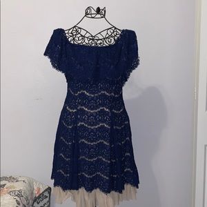 Lace Off-the-Shoulder Dress
